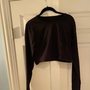 Lululemon cropped long sleeve